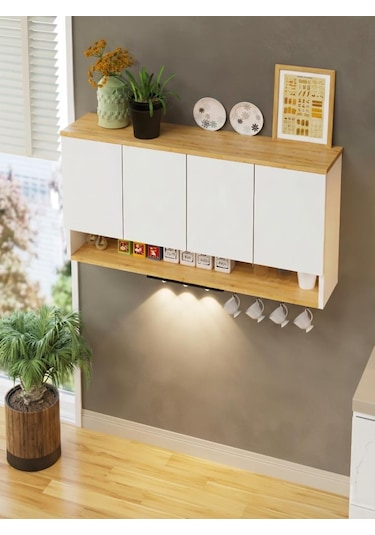 Kuzeylife Alvora Dolap Askılı Led Aydınlatma Beyaz