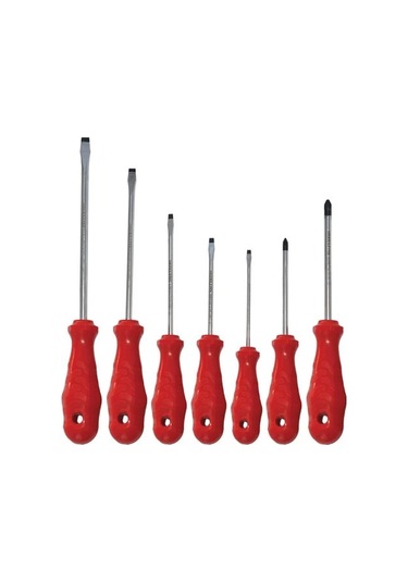 Mıknatıslı Düz Ve Yıldız Tornavida Seti 7 Adet Diğer