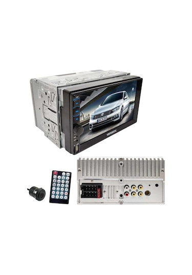 Kamosonic Ks G753 Double Teyp 7'' Mirrorlink Bt/usb/sd/fm/aux Geri Görüş Kamerası Hediyeli