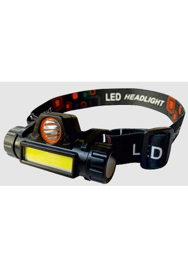 Cata Ct-9120 Şarj Edilebilir Led Kafa Feneri Siyah