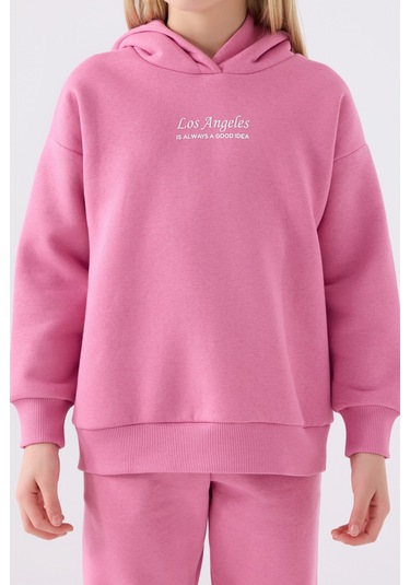 Rolypoly Kız Çocuk Eşofman Takımı Rp3500 Karanfil Karanfil Pembe