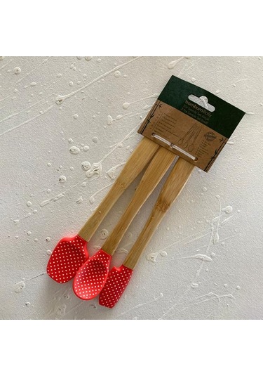 Bambum Bolly 3'lü Spatula Seti Küçük