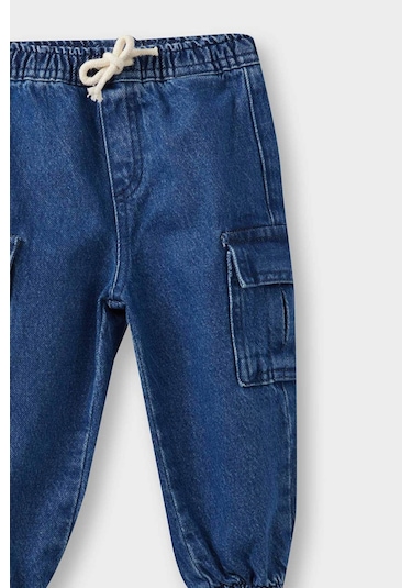 Defacto Erkek Bebek Jogger Fit Jean Pantolon F3761a525aunm28 Mavi