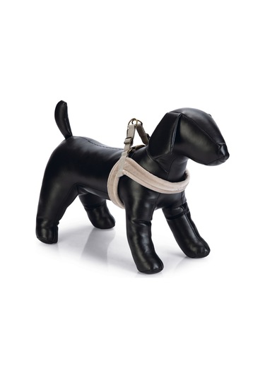 Beeztees Dbl Köpek Göğüs Tasması, Velur, Gri, Xxs, 15mm X 36cm Çok Renkli