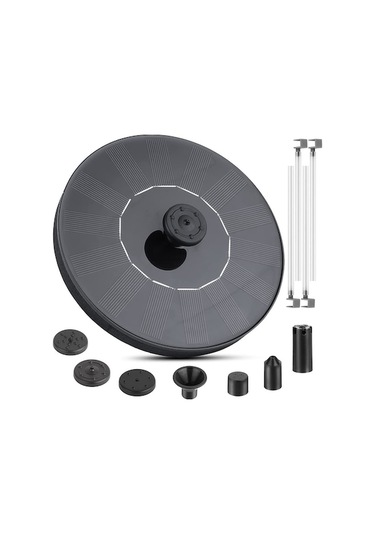 Güneş Enerjili Suda Yüzen Fantezi, Bahçe Havuzu Dekorasyonu, Akış Kontrollü, Engellere Dayanıklı Pompa As01a1