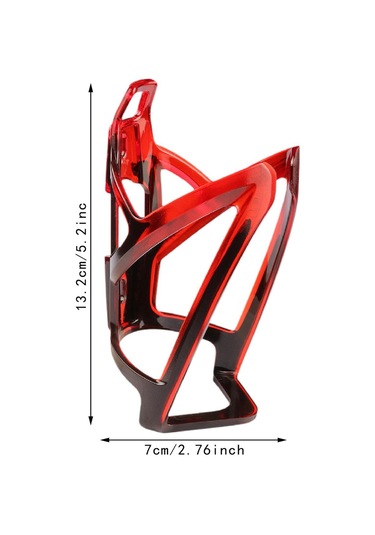 Suntek Bisiklet Su Şişesi Tutucu Pc Evrensel Montajlı İçecek Kırmızı