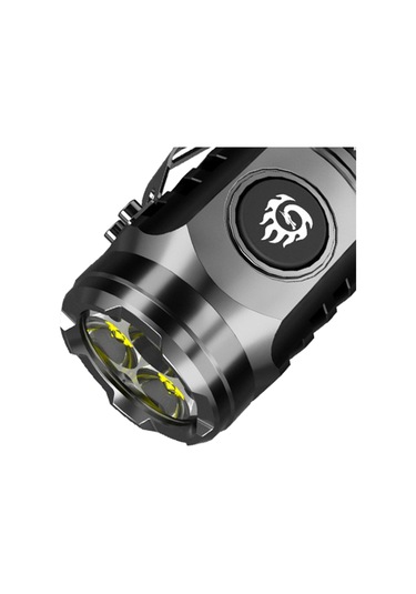 Suntek Yürüyüş Köpek Yürüyüşü Açık Hava Için Mini El Feneri Siyah