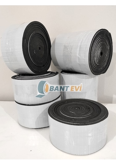 Araç Oto Ses Isı Yalıtım 20cmx10mt 9mm Yapışkanlı Kauçuk İzole