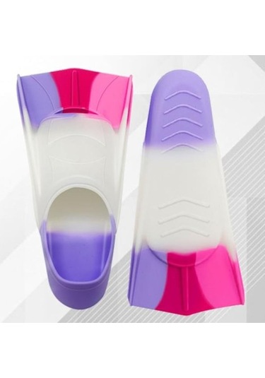 Trendooze Yüzme Yüzme Yüzgeçleri Yumuşak Süper Son Silikon Saklama Paletleri Mavi İle İçin Esnek Elastik Eğitim Derece Çocuklar Çantası Aracı İs Mavi