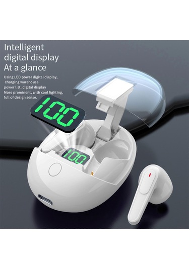 Kablosuz Bluetooth Kulaklık 5.3 İnç Düğmeli Açılır T0004