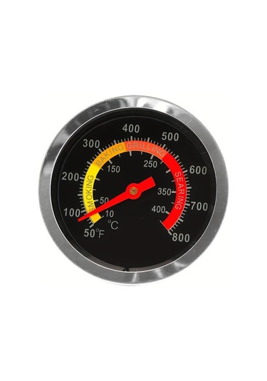 Fochsia Paslanmaz Çelik Anında Okuma Termometre 50-800f 10-400c 1 Adet
