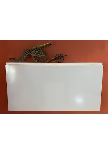 Duvara Monteli Raflı Katlanır Portatif Açılır Kapanır Masa 90*60 cm Duvara Monteli Raflı Katlanır Portatif Açılır Kapanır Masa 90*60 cm