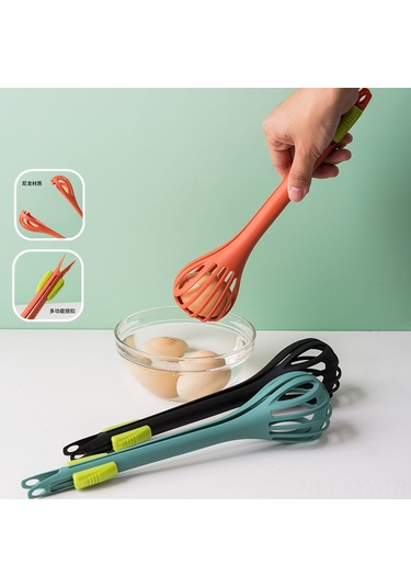 Yaleker Oranj Nilon Çırpıcı Ve Yemek Kası İkili Kullanım El Mikseri - Ev Fırıncılık Mutfak Aracı Diğer