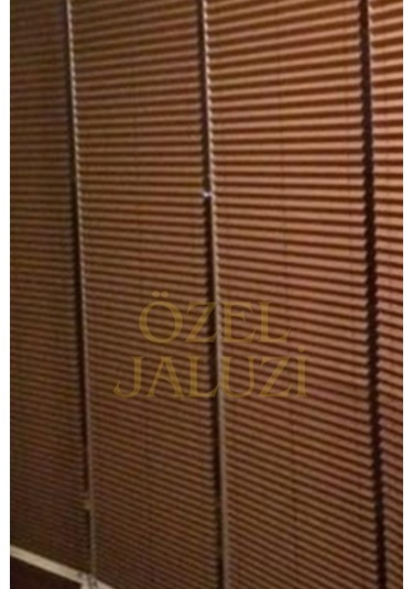 Kahve Cam Balkon Ve Ofis Plisse Perde Plain008 Kahverengi