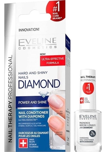 Eveline Diamond Hard And Shiny Nail Conditioner 12 ML