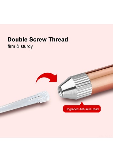 Wezone Kulak Bakımı Seti: 9 Adet Araç + Işıklı Kulak Kaşığı - Paslanmaz Çelik - Gümüş Ve Gül Altını Pil Yok