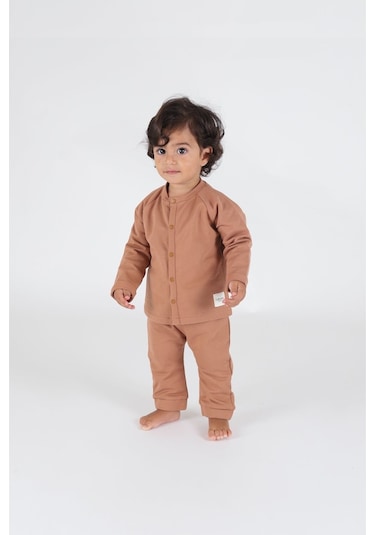Totzee Çıtçıtlı Üst Camel Kahverengi (547796722) Çok Renkli