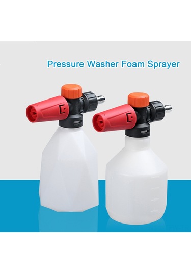 Tenfowee 500ml 1/4" Hızlı Bağlantılı Yıkama Köpük Sprayı - Ayarlanabilir Uç, 16mpa Maksimum Basınç, Dayanıklı Mühendislik Plastik + Bakır