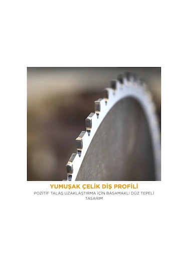 Evolution M255tct-52ms Yumuşak Çelik Daire Testere Bıçağı, 255mm
