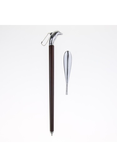 Suntek Dolphin Head Uzun Metal Ayakkabı Çekeceği Gümüş Gümüş