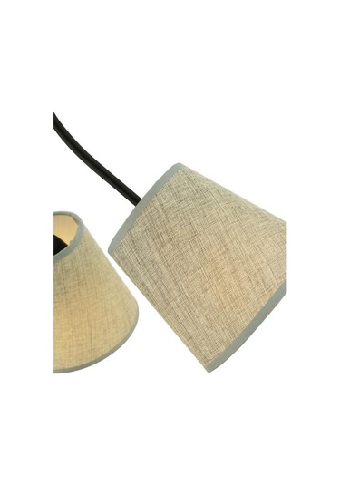 Lara 3 Kollu Şapkalı Modern Retro Sarkıt Yatak Odası Salon Avize