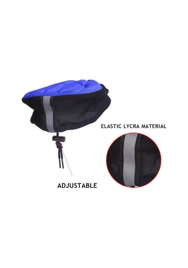 Fochsia Siyah Stil Bisiklet Selesi Yumuşak Silikon 3d Adam Kadın Eyer Sünger Bisiklet Parçaları Altın