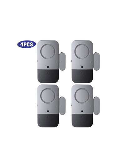 Samdoo Akıllı Ev Güvenlik Sistemi İçin Kablosuz Kapı/pencere Alarm Sensörü - 4'lü Set