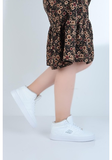 Mp 232-1290zn Kadın Basket Spor Ayakkabı Beyaz