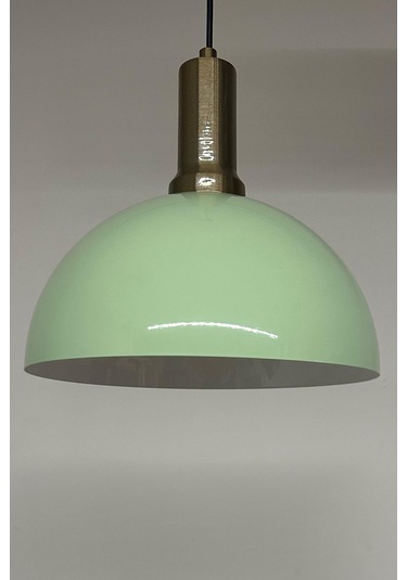 Yimpi Mint Avize Tekli Eskitme Fener Başlık Sarkıt Salon Kuaför Cafe Dekoratif Aydınlatma Pastane Mint Yeşili