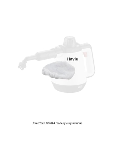 Cb-02a Ve Cb-107c Ve Cb-101a Buharlı Temizlik Makinası Yedek Havlu