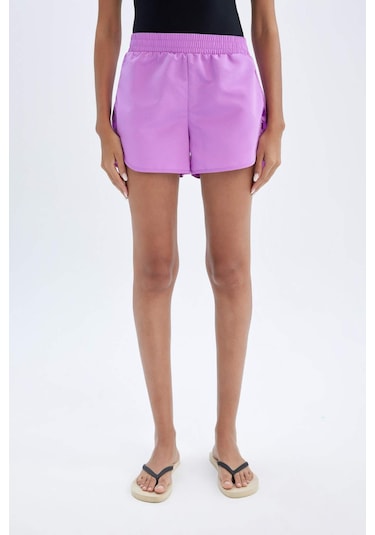 DeFacto Regular Fit Deniz Şortu-Fall in Love B7210AX24SMPR442 Mor DeFacto Regular Fit Deniz Şortu-Fall in Love B7210AX24SMPR442 Mor