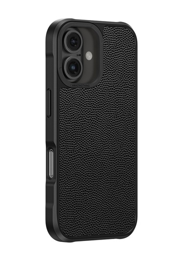 İphone 16 Plus Uyumlu Kılıf Magsafe Şarj Özellikli Amazingthing Glamour Serisi Kapak Siyah