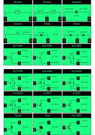 Springsun Lcr-t10h: Grafik Ekranlı Çok Fonksiyonlu Transistör Ve L/c/r Test Cihazı