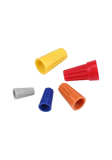 Yaozixa 158 Adet Otomobil Teli Bağlayıcı Seti Gri 40, Mavi 40, Turuncu 50, Sarı 18, Kırmızı 10 - Araç Elektrik Bağlantıları İçin Dayanıklı Plastik Kutulu Fırca Tipi Bağlayıcılar