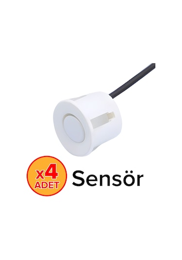 Jaguar E-pace Uyumlu Ses İkazlı Beyaz Park Sensörü