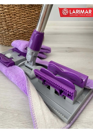 Larimar Yer Mopu Mor + Yedek Bez