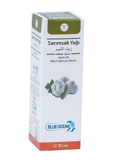 Blue Ocean Sarımsak Özlü Bakım Yağı 20 ML