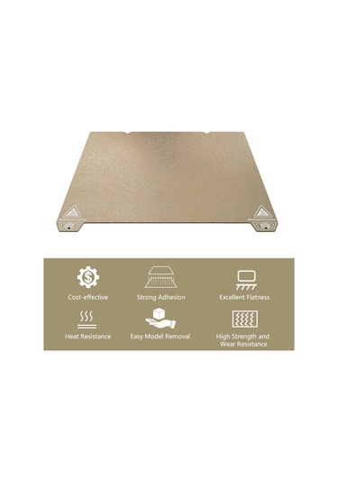Xindoker 235x235mm 3d Yazıcı Platformu, Peı Ve Pet Çift Taraflı Manyetik Çelik Film, Ender-3 S1/s1 Pro, End-5 S1, K1 Uyumlu Diğer