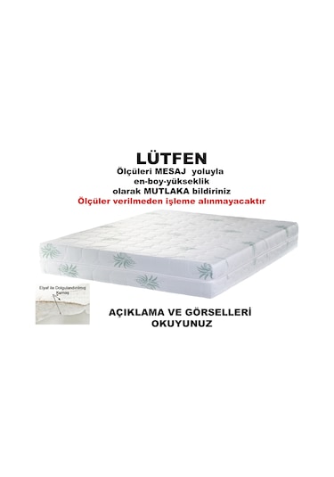 Artex 160X200 Fermuarlı Yatak Kılıfı Yatak Koruyucusu Yatak Örtüsü Nevresim