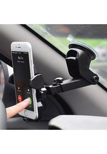 Torpido Üstü Teleskopik Araç Telefon Tutucu 5256