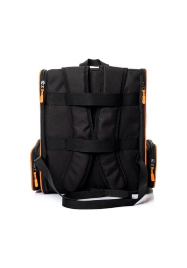 Brave Paws Sp Kedi Köpek Çantası Yıkanabilir Ve Hava Alan Piramit Model Siyah