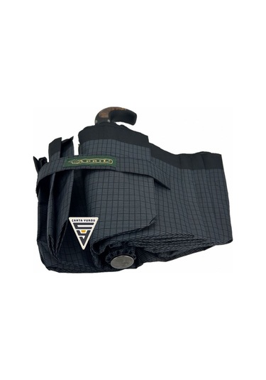 April A-226g A8 Baston Sap 10 Telli Tam Otomatik Şemsiye Siyah