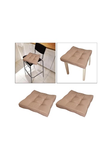 Suntek Magideal Sandalye Koltuk Pedi Minder Kapalı Açık Yemek Deve