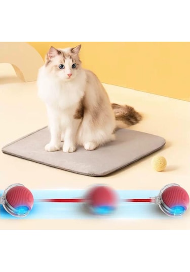 Hesperus Kedi Köpek İçin Kendinden Hareketli, Şarjlı Oyuncak Top