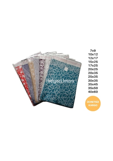 Kendinden Bantlı Metalize Paketi Poşeti 12X17