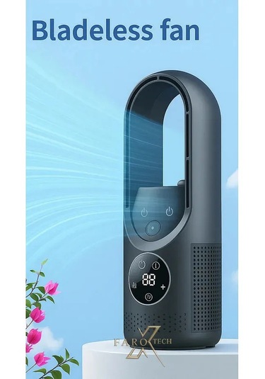 Taşınabilir Buzlu Sisli Soğutucu Fan Nemlendirici, Led Işıklı