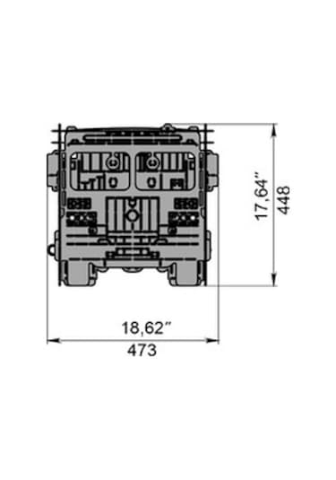 Portatif Barbekü İtfaiye Kamyonu Modelli Bahçeniz İçin Dekoratif Siyah