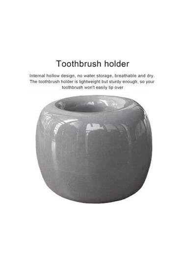 Kırmızı Diş Fırçası Tutucu Mini Seramik Diş Fırçası Standı Ev Banyo İçin Içi Boş Tasarım Çok Amaçlı Kalem Tutucu Kırmızı