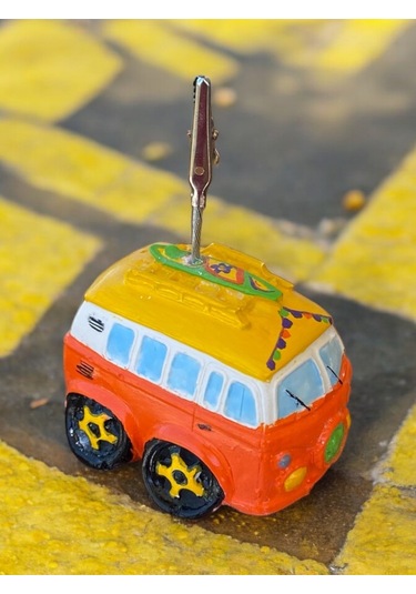 Turuncu Woswos Temalı Not Tutacağı Fotoğraf Tutacak Tutucu Ofis Seti Hediyelik Turuncu