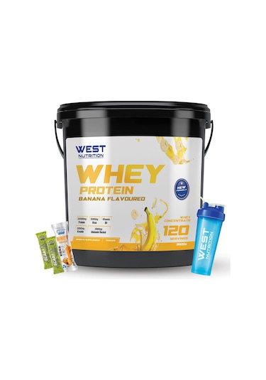 West Nutrition Whey Protein Tozu 3600 Gr 120 Servis